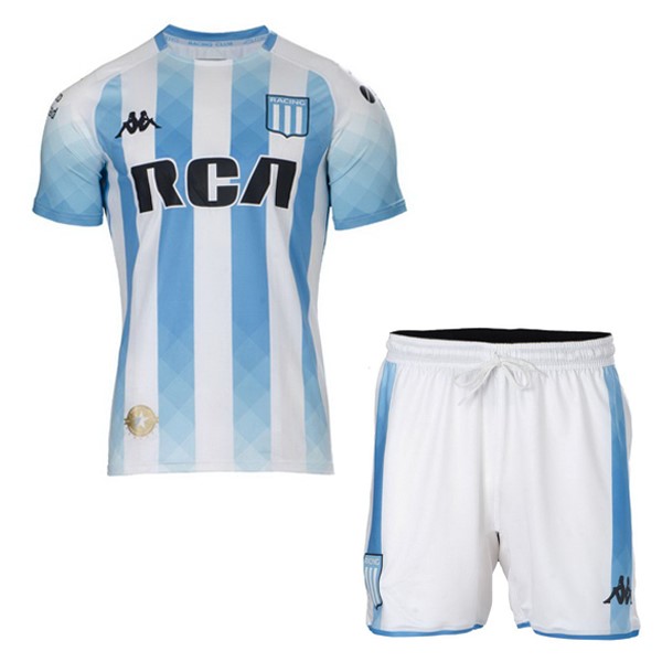 Camiseta Racing Club Primera equipo Niño 2019-20 Blanco
